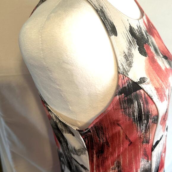 Abercrombie & Fitch Floral Sleeveless Day Dress Size Large - Picture 14 of 16